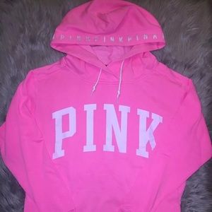 NWT L pink hoodie